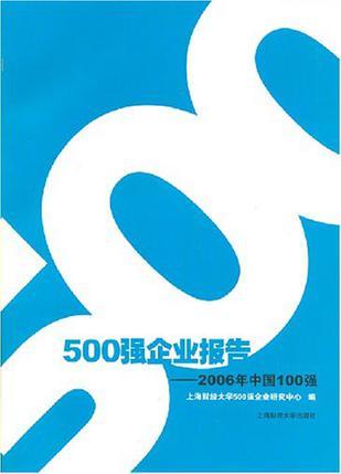500强企业报告 2006年中国100强