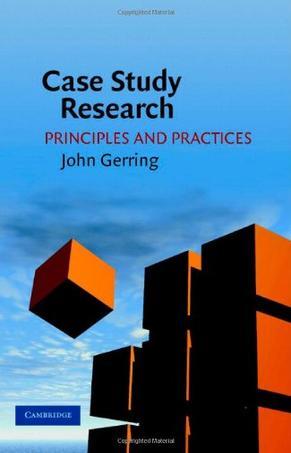 Case study research principles and practices