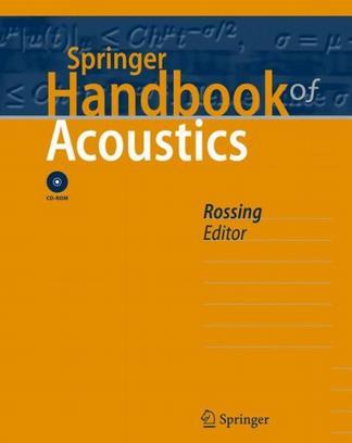 Springer handbook of acoustics