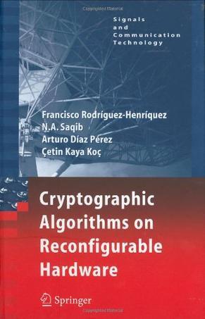 Cryptographic algorithms on reconfigurable hardware