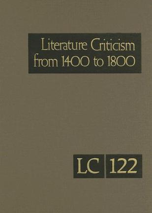 Literature criticism from 1400 to 1800. Vol.122