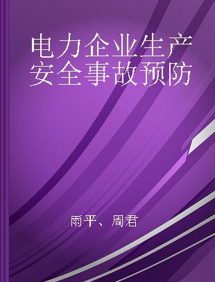 电力企业生产安全事故预防