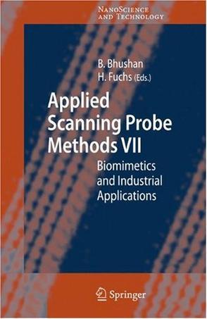 Applied scanning probe methods. VII, Biomimetics and industrial applications