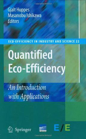 Quantified eco-efficiency an introduction with applications
