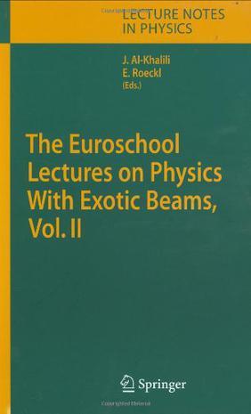 The Euroschool lectures on physics with exotic beams. Vol. 2