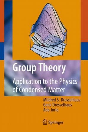 Group theory application to the physics of condensed matter