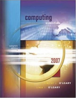 Computing essentials 2007