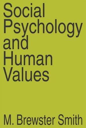 Social psychology and human values