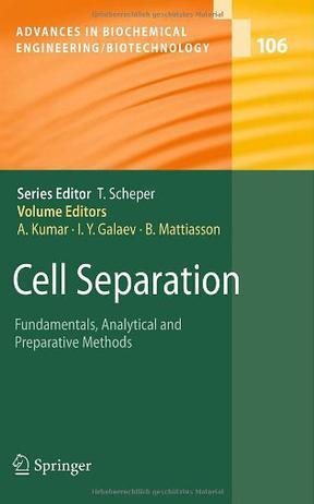 Cell separation fundamentals, analytical, and preparative methods