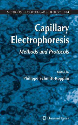 Capillary electrophoresis methods and protocols