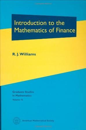 Introduction to the mathematics of finance