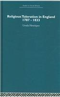 Religious toleration in England 1787-1833