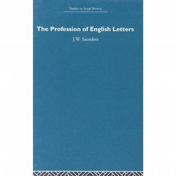 The profession of English letters