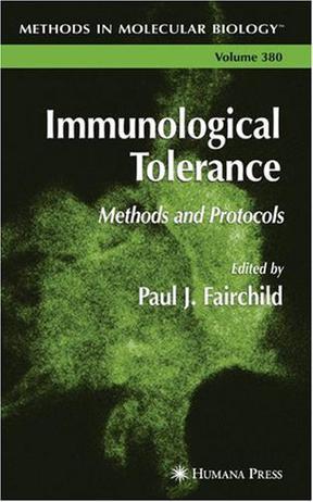 Immunological tolerance methods and protocols