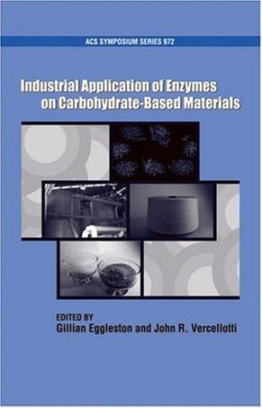 Industrial application of enzymes on carbohydrate-based material