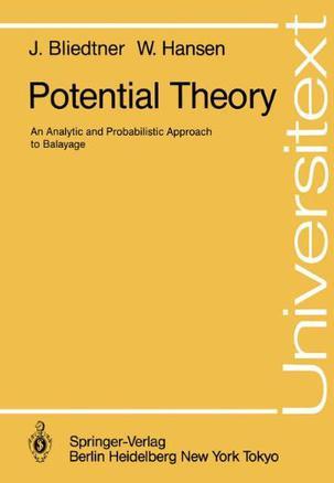 potential theory an analytic and probabilistic approach to balayage