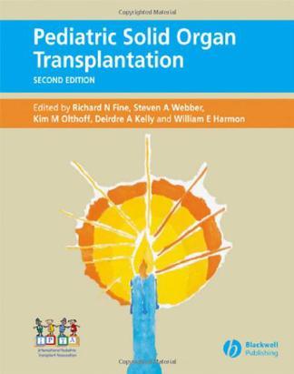 Pediatric solid organ transplantation.