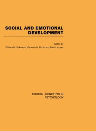 Social and emotional development critical concepts in psychology