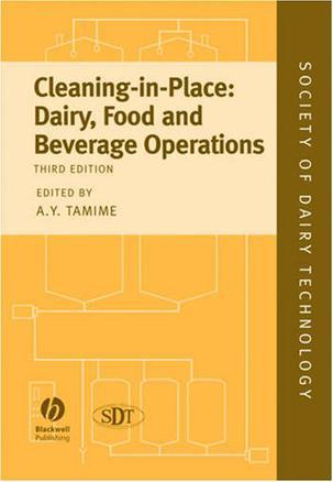 Cleaning-in-place dairy, food and beverage operations