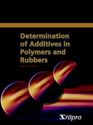 Determination of additives in polymers and rubbers