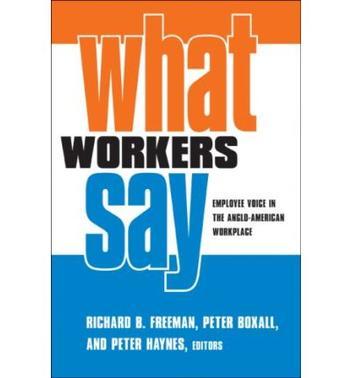 What workers say employee voice in the Anglo-American workplace