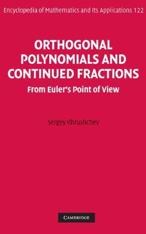 Orthogonal polynomials and continued fractions from Euler's point of view