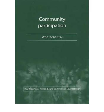 Community participation who benefits?