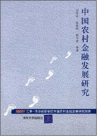 中国农村金融发展研究 2007汇丰—清华经管学院中国农村金融发展研究报告