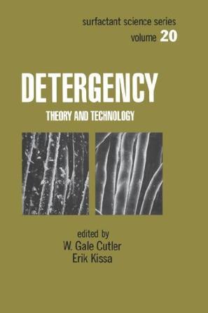Detergency theory and technology