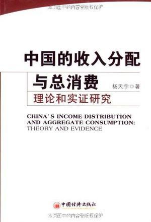 中国的收入分配与总消费 理论和实证研究