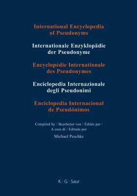 International encyclopedia of pseudonyms. pt. 1, Real names. 9, Texlor - Zzambokreti