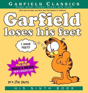 Garfield loses his feet