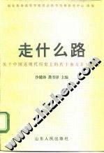 走什么路 关于中国近现代历史上的若干重大是非问题