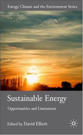 Sustainable energy opportunities and limitations