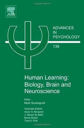 Human learning biology, brain, and neuroscience