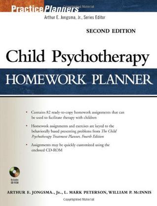 Child psychotherapy homework planner