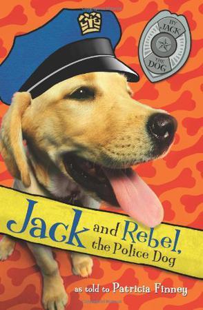 Jack and Rebel, the police dog