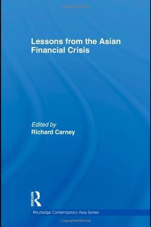 Lessons from the Asian financial crisis