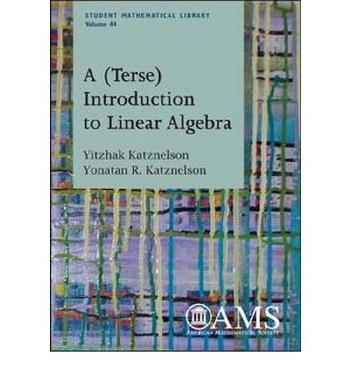 A (terse) introduction to linear algebra