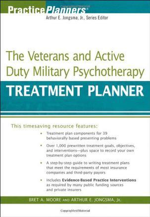 The veterans and active duty military psychotherapy treatment planner