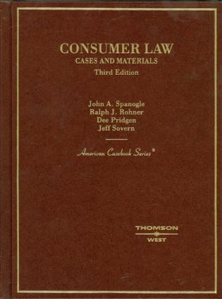 Consumer law cases and materials