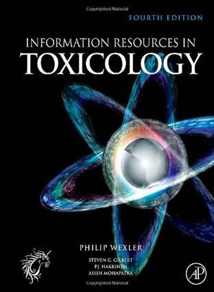 Information resources in toxicology