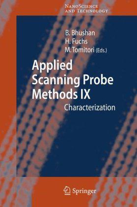 Applied scanning probe methods IX characterization