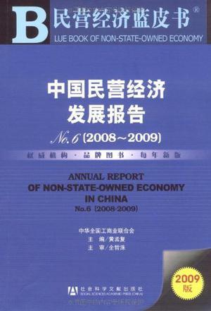 中国民营经济发展报告 No.6 (2008-2009) No.6 (2008-2009)