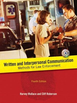 Written and interpersonal communication methods for law enforcement