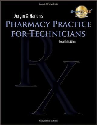 Durgin & Hanan's pharmacy practice for technicians