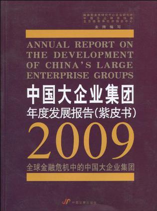 中国大企业集团年度发展报告(紫皮书) 2009 全球金融危机中的中国大企业集团