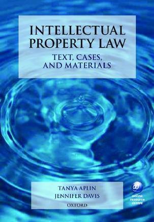 Intellectual property law text, cases, and materials