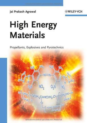 High energy materials propellants, explosives and pyrotechnics