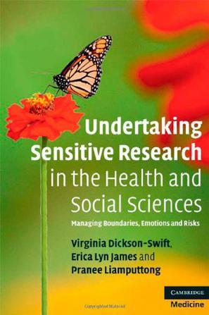 Undertaking sensitive research in the health and social sciences managing boundaries, emotions and risks